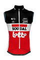 Kolesarski brezrokavnik - LOTTO SOUDAL 2020 - rdeča/črna/bela