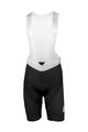Kolesarske kratke hlače z naramnicami - LOTTO SOUDAL 2019 - črna