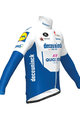 Kolesarska  podaljšana jakna - QUICKSTEP 2020 - bela/modra