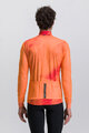 SANTINI Kolesarski dres z dolgimi rokavi zimski - PURE DYE - oranžna