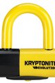 KRYPTONITE ključavnica za kolo - EVOLUTION DISC - rumena