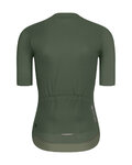 RIVANELLE Kolesarski dres kratek rokav in kratke hlače - ELEVATE - antracit/zelena