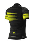ALÉ Kolesarski dres s kratkimi rokavi - SOLID TURBO - črna