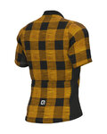 ALÉ Kolesarski dres s kratkimi rokavi - OFF ROAD - GRAVEL SCOTTISH - rumena