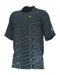 ALÉ Kolesarski dres s kratkimi rokavi - OFF ROAD - MTB VISUAL - siva