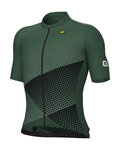 ALÉ Kolesarski dres s kratkimi rokavi - WEB PR-E - zelena