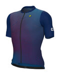 ALÉ Kolesarski dres s kratkimi rokavi - ONDA PR-E - modra