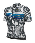 ALÉ Kolesarski dres s kratkimi rokavi - WILD PR-E - siva
