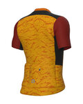 ALÉ Kolesarski dres s kratkimi rokavi - EARTH OFF ROAD - GRAVEL - rumena
