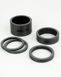 SRAM komplet blazinic - HEADSET SPACER SET - črna