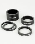 SRAM komplet blazinic - HEADSET SPACER SET - črna