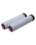 SRAM ročaji - LOCKING GRIPS 129 mm - siva/rdeča