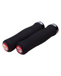 SRAM ročaji - LOCKING GRIPS 129 mm - črna/rdeča