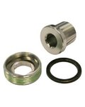 SRAM komplet vijakov - CRANK ARM BOLT KIT M15/M22 - srebrna