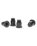 SRAM komplet vijakov - CRANK CHAINRING BOLT KIT 4-ARM FORCE 2X 107 - črna