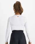 SPORTFUL Kolesarska  majica z dolgimi rokavi - LIGHT - bela
