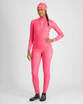 SPORTFUL Kolesarski dres z dolgimi rokavi zimski - DORO APEX W - rožnata