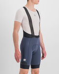 SPORTFUL Kolesarske kratke hlače z naramnicami - SUPERGIARA - modra