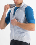 SPORTFUL Kolesarski brezrokavnik - HOT PACK EASYLIGHT - bela