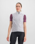 SPORTFUL Kolesarski brezrokavnik - HOT PACK EASYLIGHT - bela