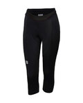 SPORTFUL Kolesarske 3/4 hlače brez naramnic - NEO - črna