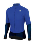 SPORTFUL Kolesarska  podaljšana jakna - BODYFIT PRO 2.0 THERMAL - modra