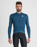 SPORTFUL Kolesarski dres z dolgimi rokavi zimski - MONOCROM THERMAL - modra