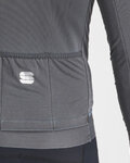 SPORTFUL Kolesarski dres z dolgimi rokavi zimski - MONOCROM THERMAL - antracit