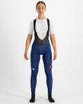 SPORTFUL Kolesarske dolge hlače z naramnicami - FIANDRE NO RAIN - modra