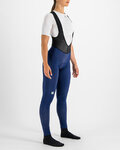 SPORTFUL Kolesarske dolge hlače z naramnicami - FIANDRE NO RAIN - modra