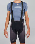 SPORTFUL Kolesarske kratke hlače z naramnicami - BODYFIT PRO AIR - črna