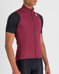 SPORTFUL Kolesarski brezrokavnik - FIANDRE LIGHT NORAIN - bordo