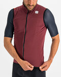 SPORTFUL Kolesarski brezrokavnik - FIANDRE LIGHT NORAIN - bordo