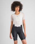 SPORTFUL Kolesarske kratke hlače z naramnicami - BODYFIT PRO - črna