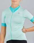SPORTFUL Kolesarski dres s kratkimi rokavi - KELLY - zelena