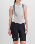 SPORTFUL Kolesarske kratke hlače z naramnicami - TOTAL COMFORT - črna