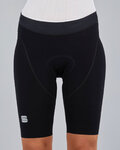 SPORTFUL Kolesarske kratke hlače brez naramnic - TOTAL COMFORT - črna