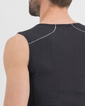 SPORTFUL Kolesarska  majica brez rokavov - THERMODYNAMIC LITE - črna