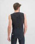 SPORTFUL Kolesarska  majica brez rokavov - THERMODYNAMIC LITE - črna