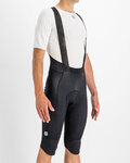 SPORTFUL Kolesarske kratke hlače z naramnicami - BODYFIT PRO THERMAL - črna