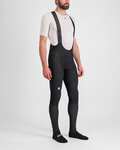 SPORTFUL Kolesarske dolge hlače z naramnicami - TOTAL COMFORT - črna