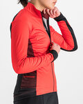 SPORTFUL Kolesarska  vetru odporna jakna - NEO SOFTSHELL - rdeča/črna