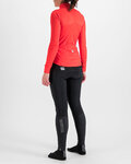 SPORTFUL Kolesarski dres z dolgimi rokavi zimski - KELLY THERMAL - rdeča