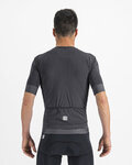 SPORTFUL Kolesarski dres s kratkimi rokavi - MONOCROM - antracit