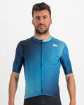SPORTFUL Kolesarski dres s kratkimi rokavi - ROCKET - modra