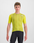SPORTFUL Kolesarski dres s kratkimi rokavi - SUPERGIARA - rumena
