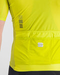 SPORTFUL Kolesarski dres s kratkimi rokavi - SUPERGIARA - rumena