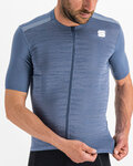 SPORTFUL Kolesarski dres s kratkimi rokavi - SUPERGIARA - modra