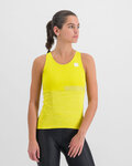 SPORTFUL Kolesarski dres brez rokavov - GIARA - rumena
