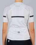 SPORTFUL Kolesarski dres s kratkimi rokavi - EVO - bela